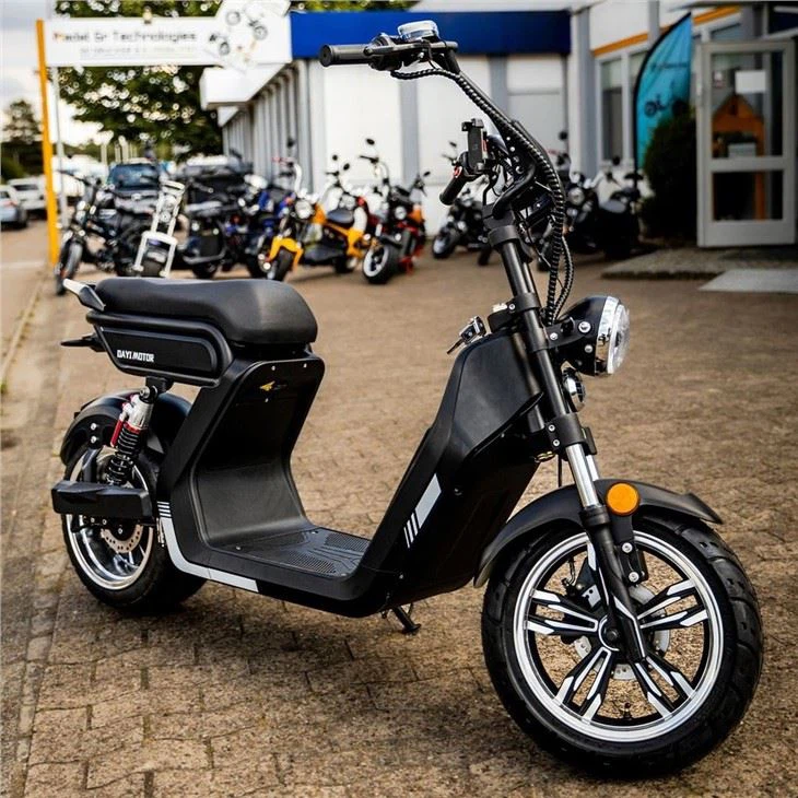 DAYI E-baldur 3000W 60V30ah Plus 50ah elektrinis paspirtukas su dviem baterijomis